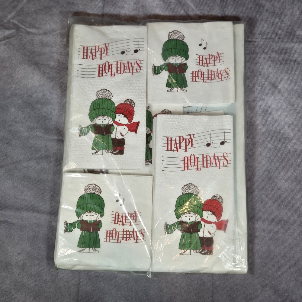Fort‎ Howard Happy Holidays Napkins Placemats Christmas